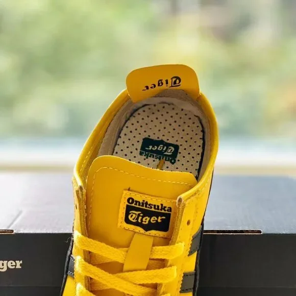 Onitsuka Tiger - Mexico 66 in Yellow Sneakers - Picture 4 of 5
